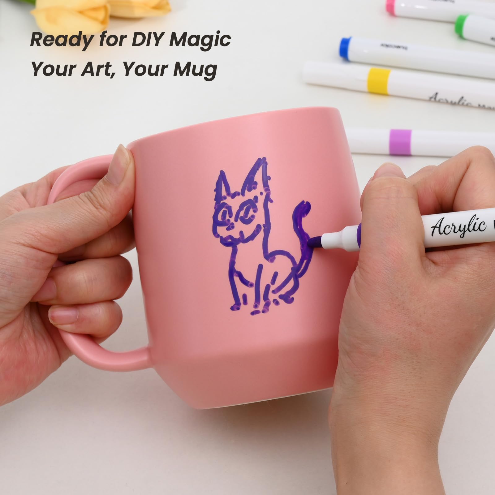 Miicol taza 16oz, interior glaseado facilita la limpieza diaria.