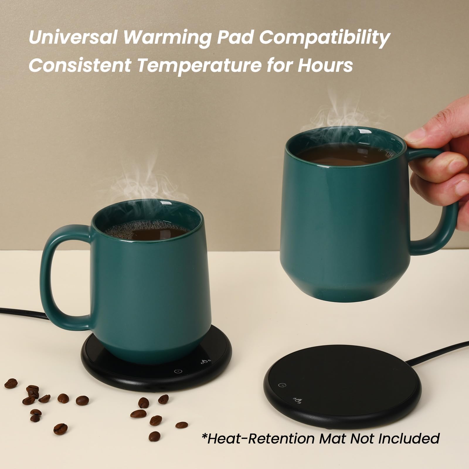 Miicol taza cerámica capacidad 455 ml para bebidas variadas