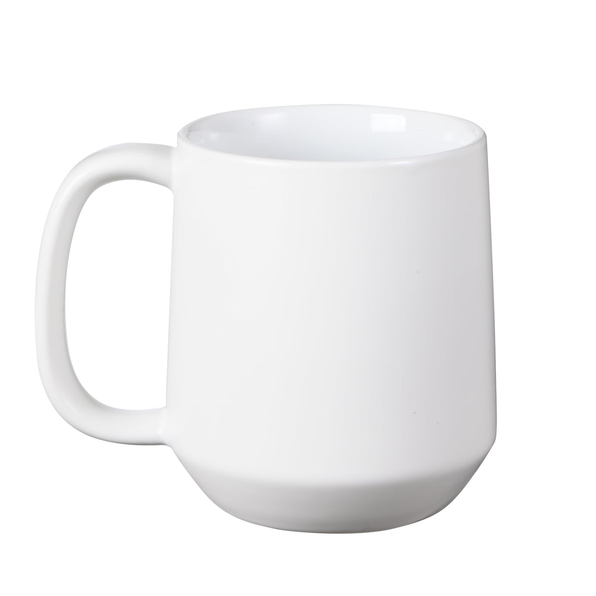 Taza Miicol de cerámica grande 455 ml con exterior mate y mango cómodo