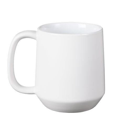 Taza Miicol de cerámica grande 455 ml con exterior mate y mango cómodo