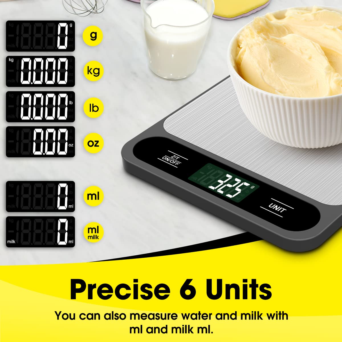 Diseño compacto Mik-Nana, tamaño portátil para cocinas pequeñas.