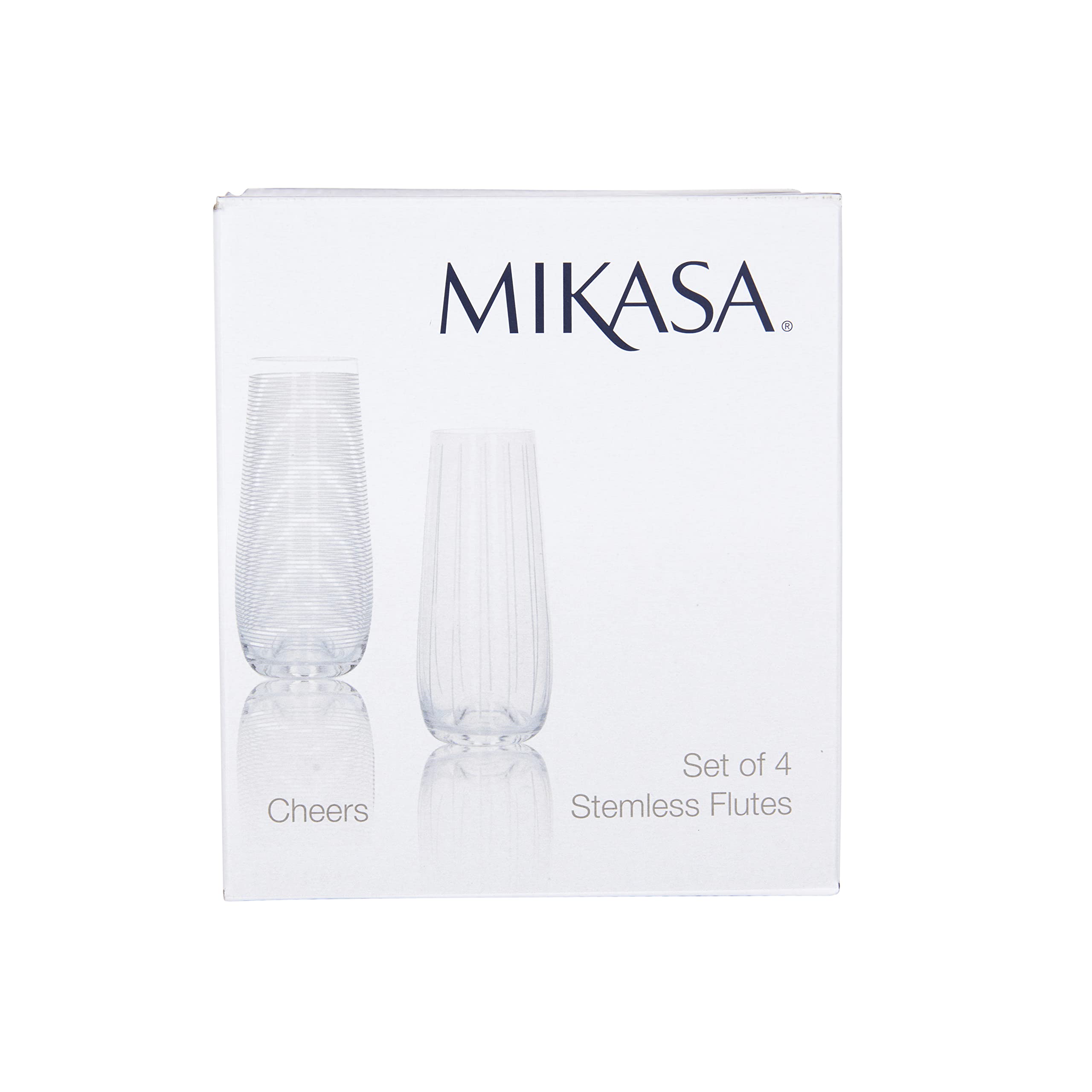 Copas sin tallos Mikasa Cheers en caja regalo, ideal como regalo elegante.