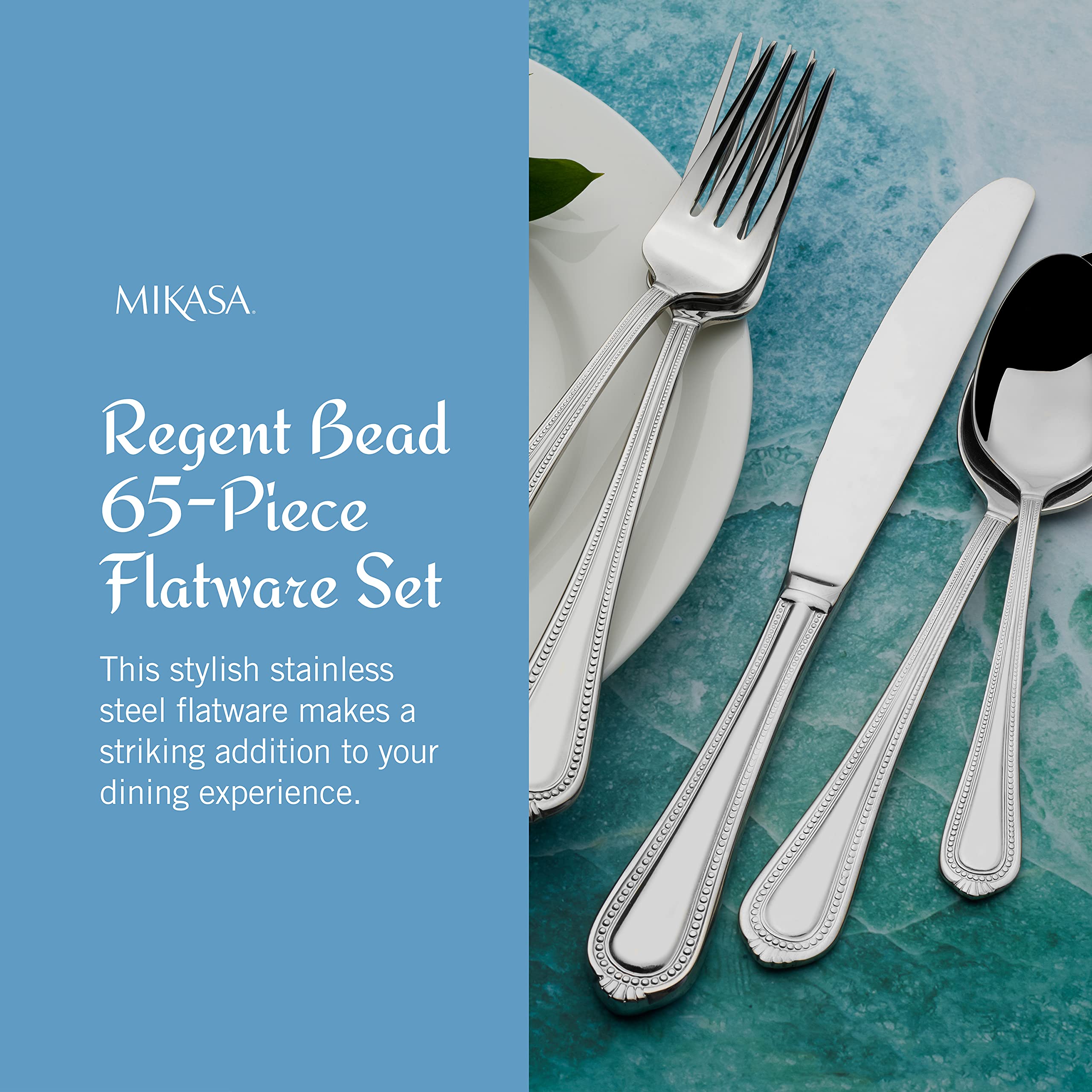 Mikasa Regent detalle clásico que realza la mesa