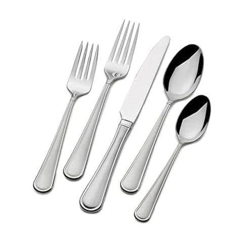 Mikasa Virtuoso Frost: cubiertos 65 piezas listos para cenas elegantes.