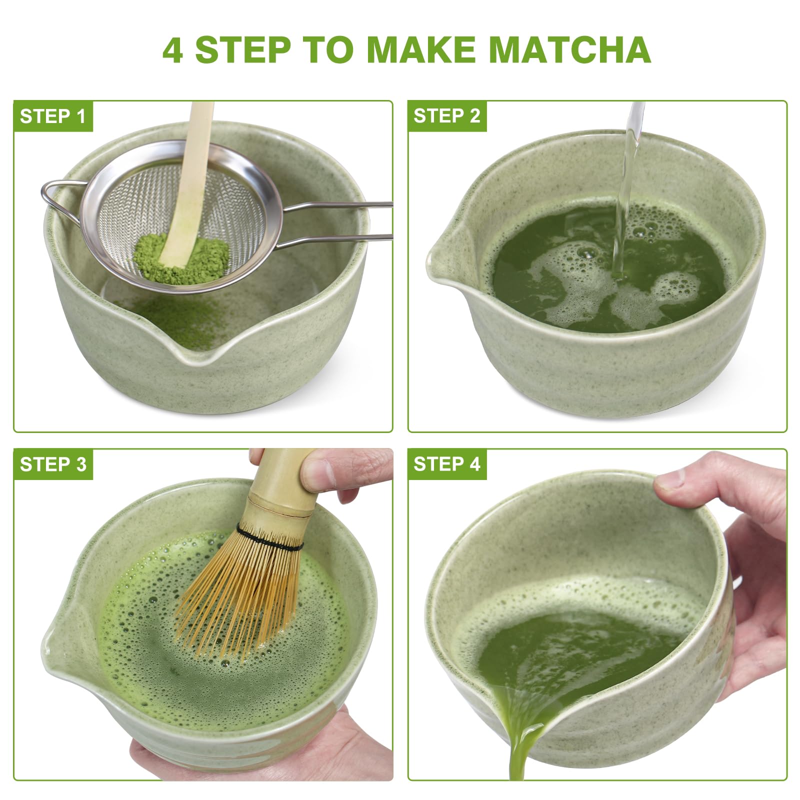 MIKESIER Conjunto de preparación de té para ritual diario en casa