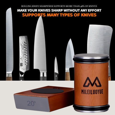 Kit de afilado MILEILUOYUE versátil para regalos de Día del Maestro, Acción de gracias y Navidad.