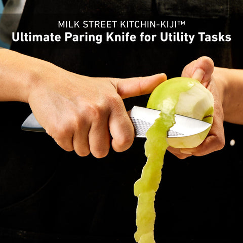 Milk Street Kitchin-kiji: acero 1.4116 para filo duradero