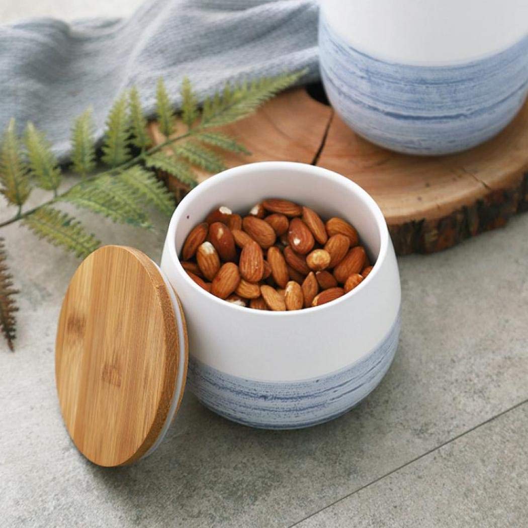 MilkyWay escena de cocina con tarro cerámico blanco, ideal para organizar café y té.