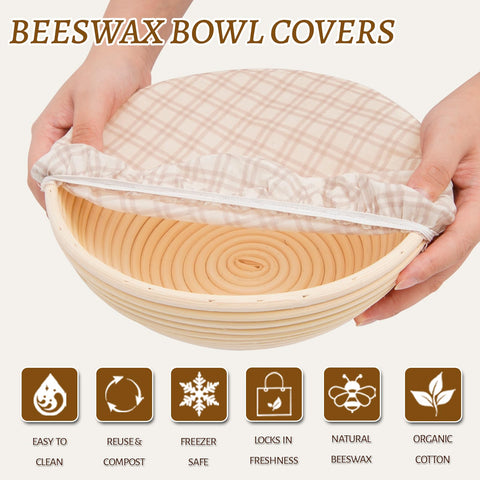 MILLOHERO cubres cera abejas se adaptan a recipientes variados