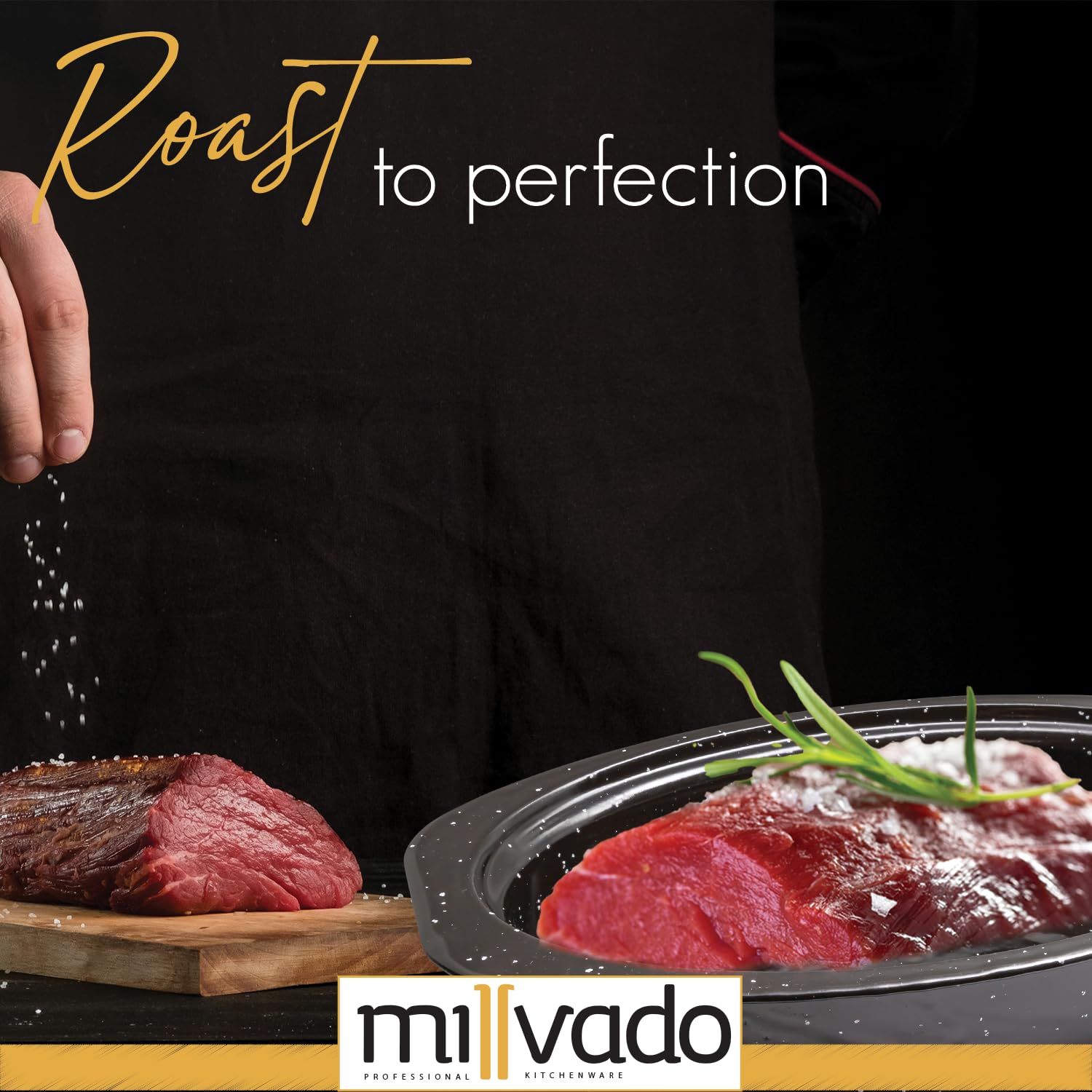 Bandeja para horno Millvado, tamaño compacto para porciones controladas.