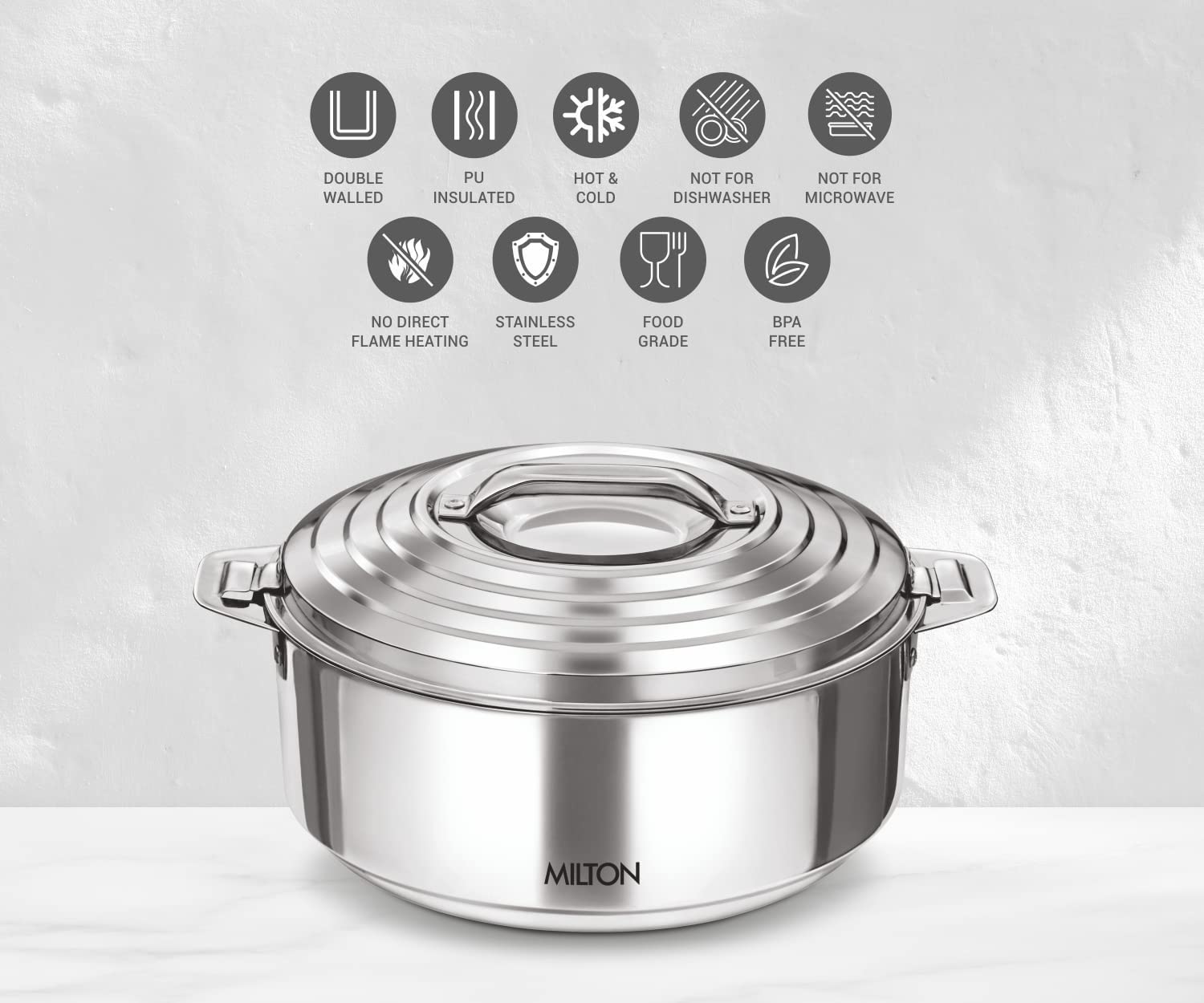 Milton Galaxia 3500 uso versátil para roti, arroz o sopa caliente