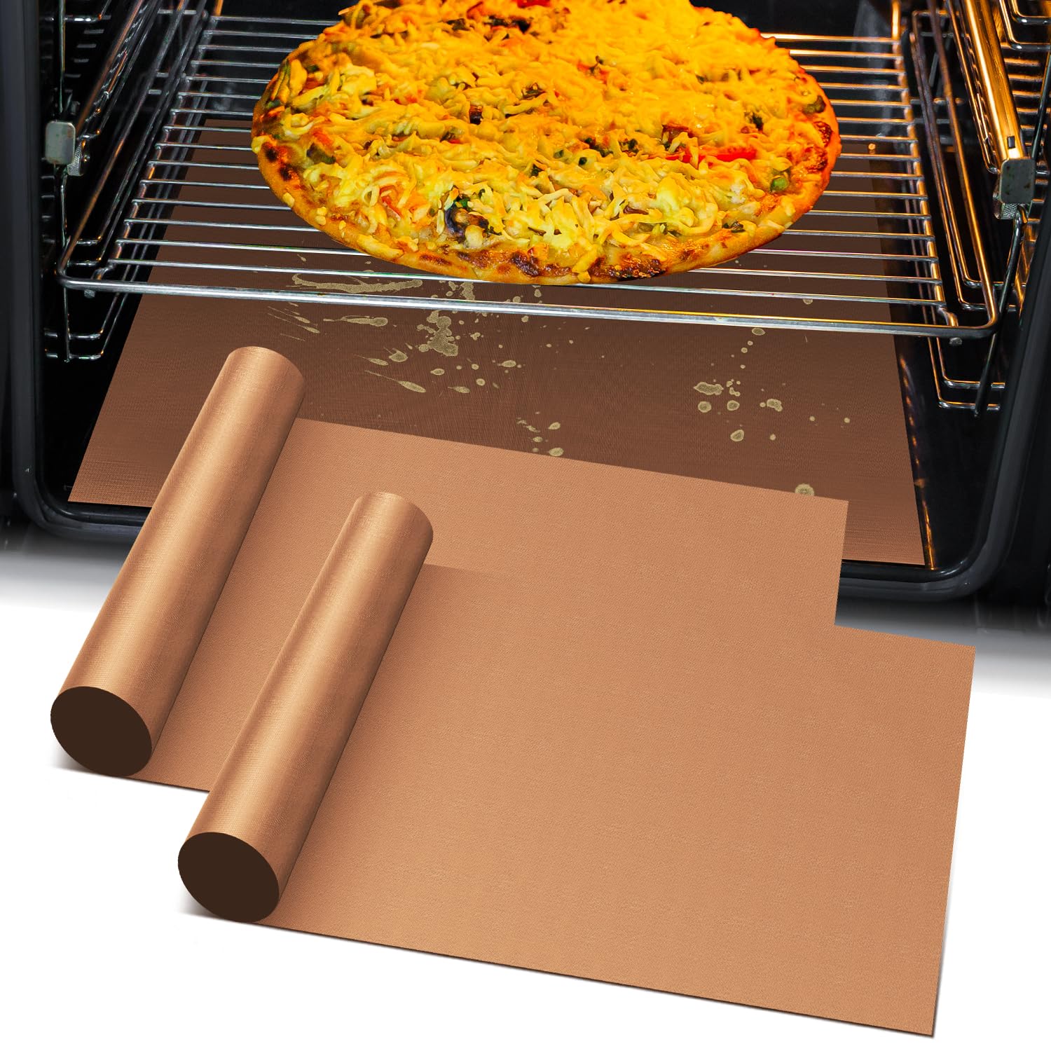 Mimekitchen forro-horno-base-grande: protección duradera para el fondo del horno.