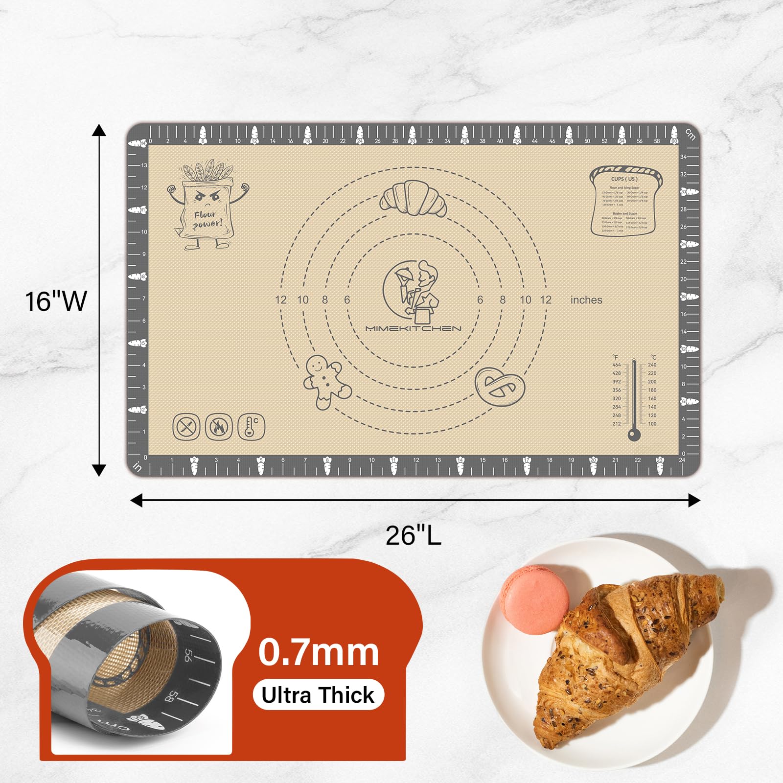 Recetario incluido de Mimekitchen para hornear galletas y más