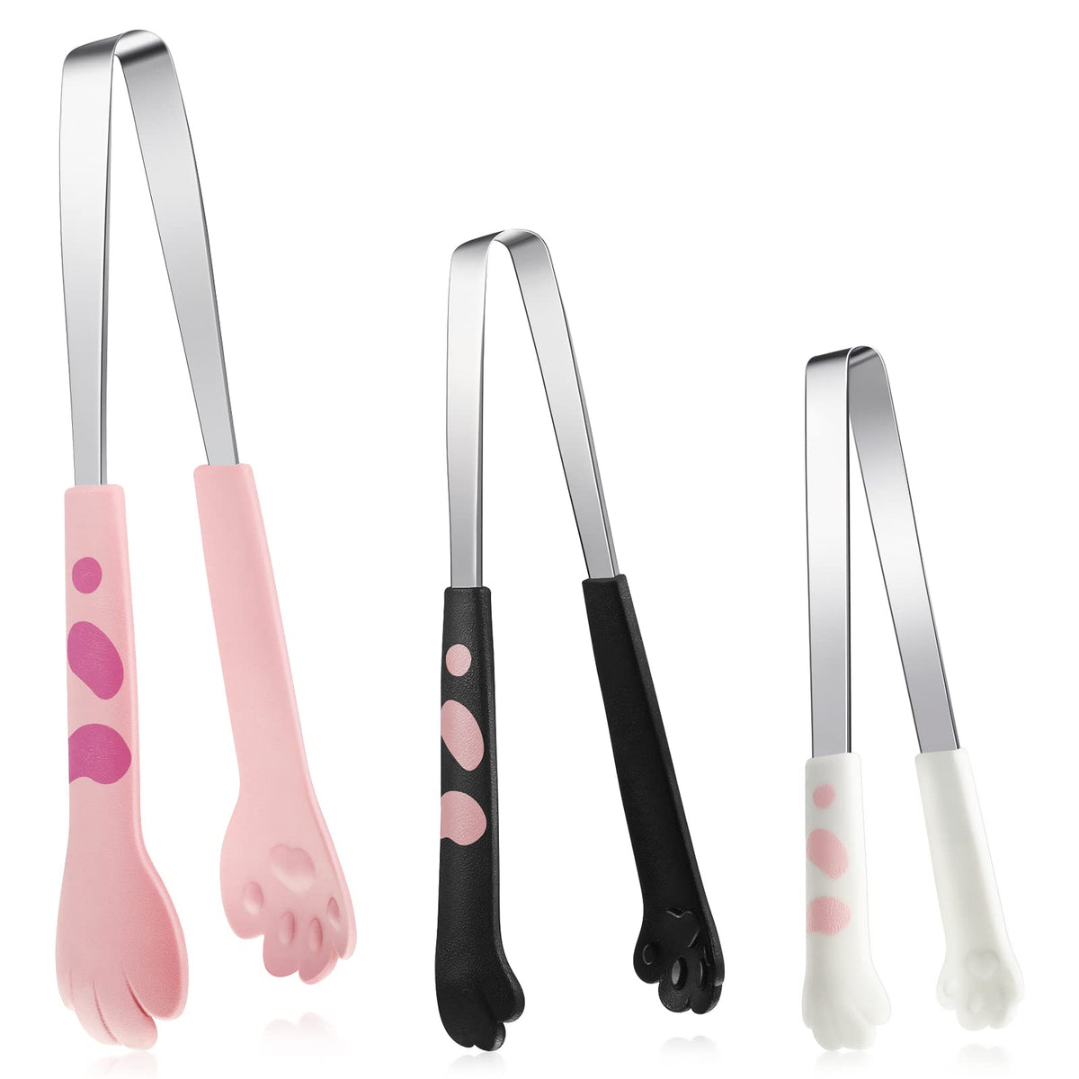 Pinzas Mimorou gato 12 cm para agarrar pan tostado con seguridad.