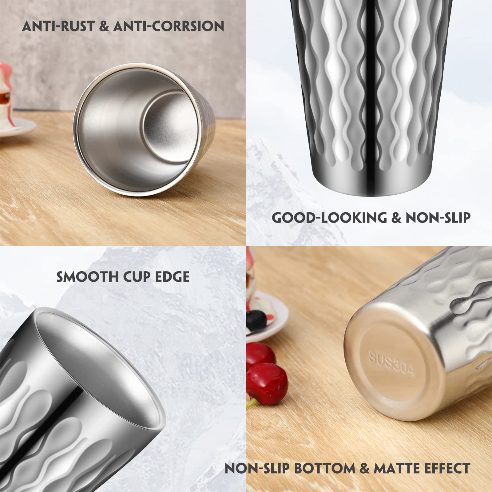 Mimorou vaso ideal para camping y oficina y bebidas variadas