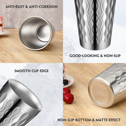 Mimorou vaso ideal para camping y oficina y bebidas variadas