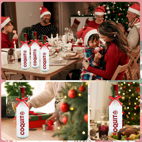 Llenado creativo con coquito o bebidas caseras con Mimorou