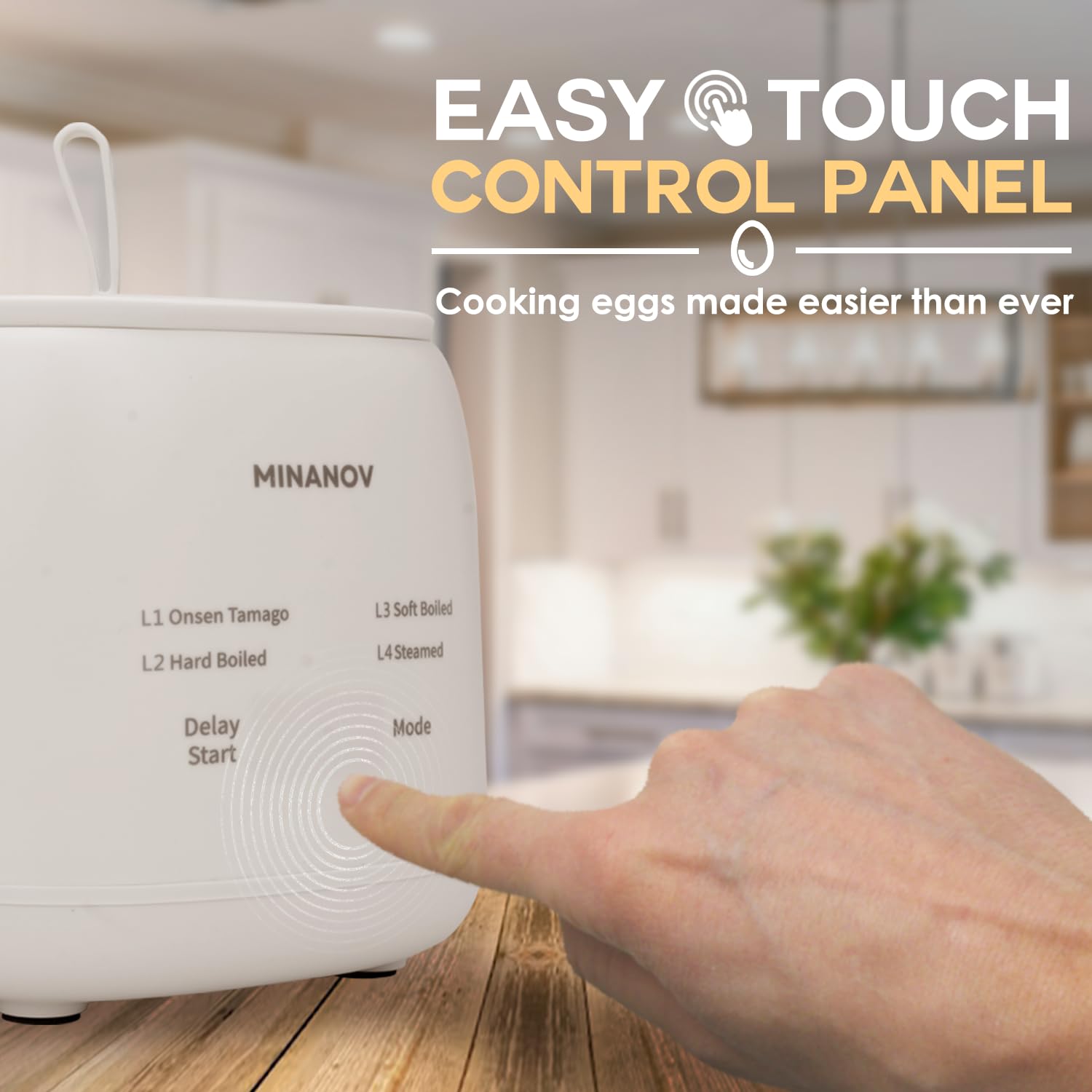 MINANOV diseño compacto y portátil perfecto para cocinas pequeñas