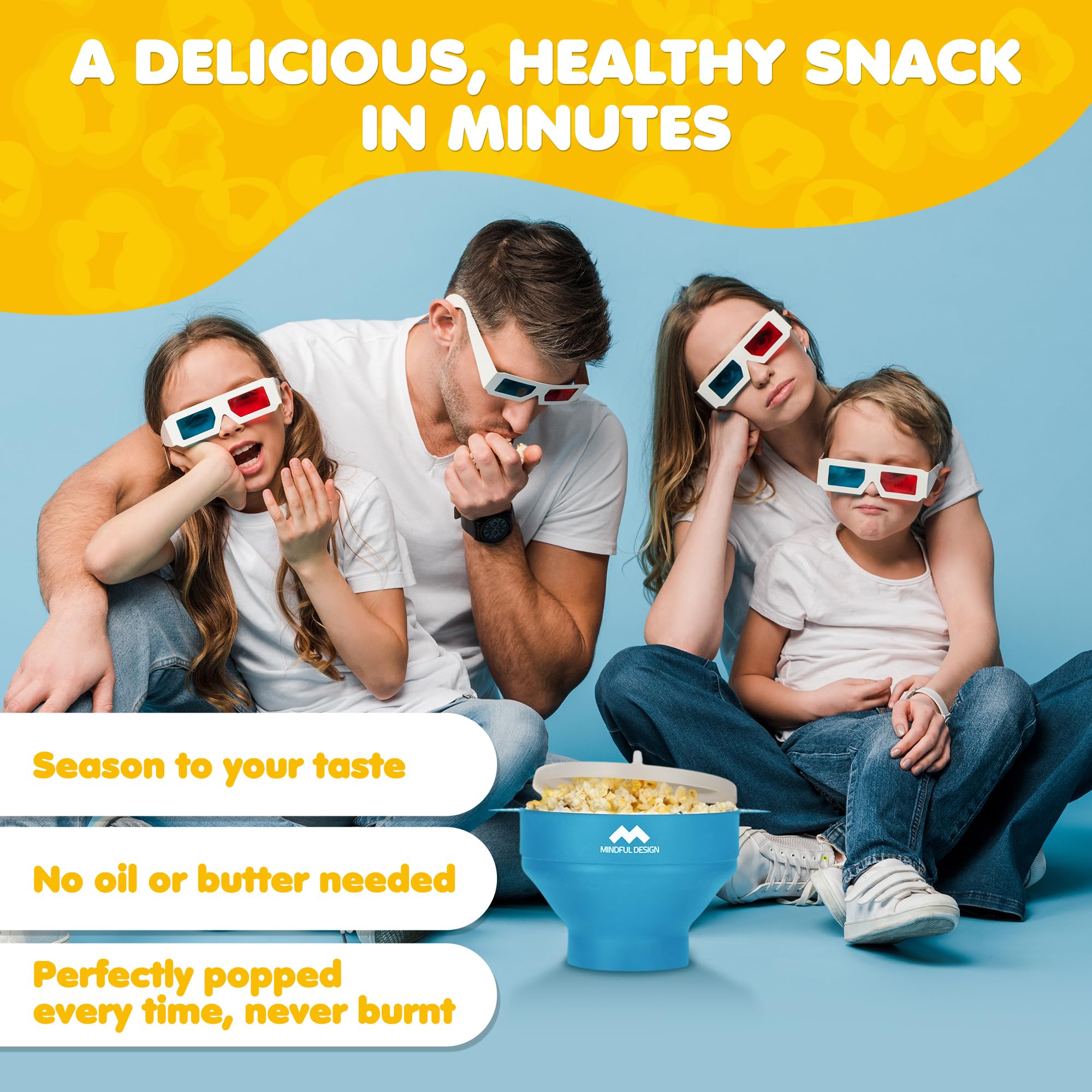 Mindful Design, distribución uniforme del calor para palomitas perfectas.