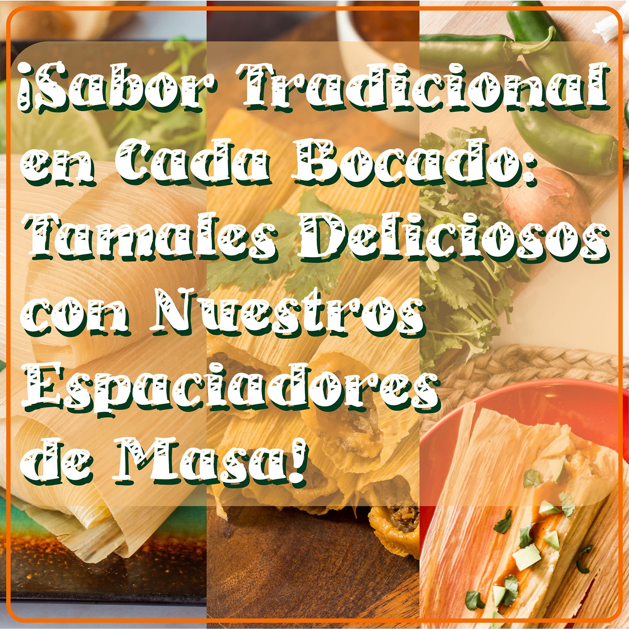 Mindful Design Tamale Masa Limpieza fácil con superficie lisa apta para lavavajillas.