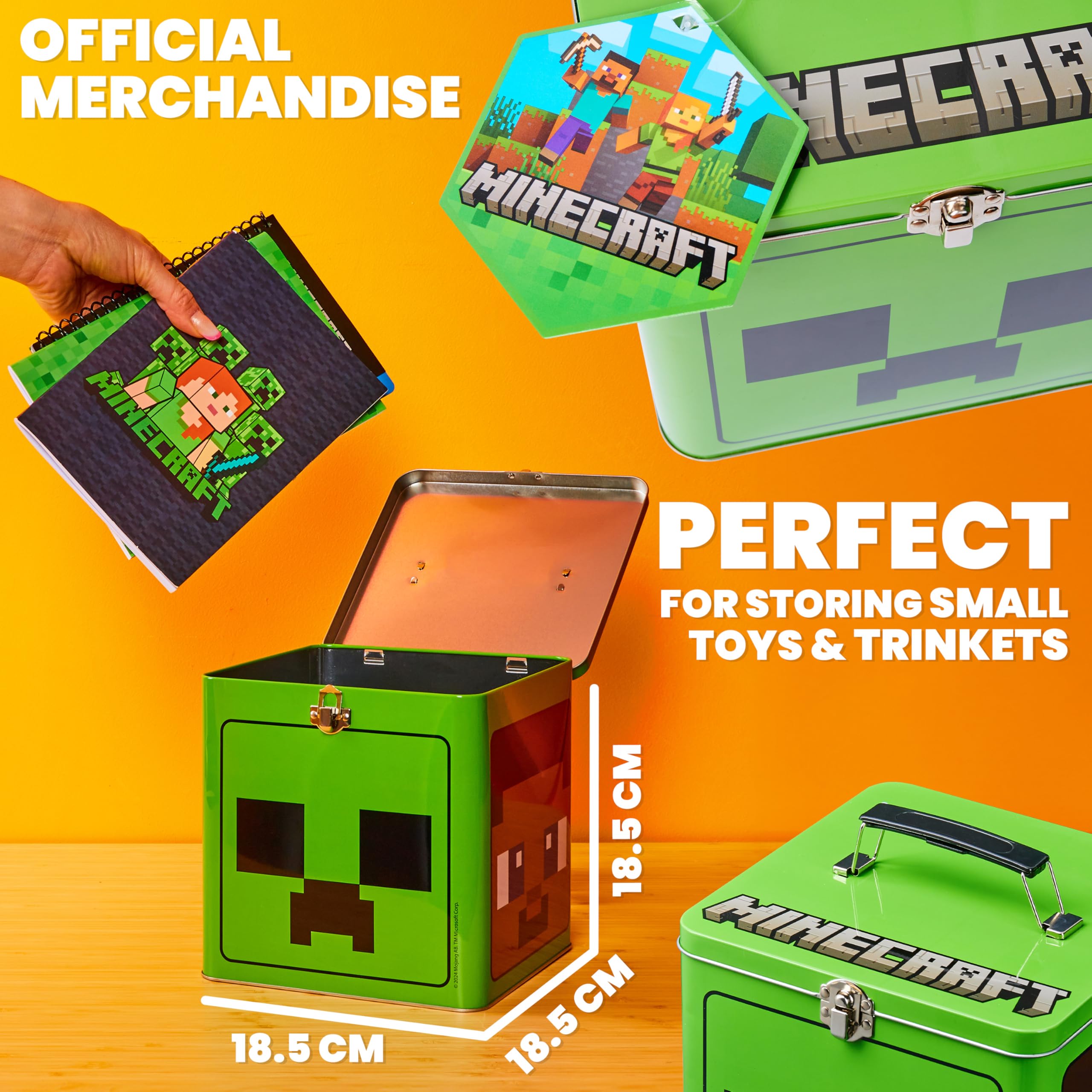 Minecraft: regalo ideal para niños y adolescentes amantes del juego.
