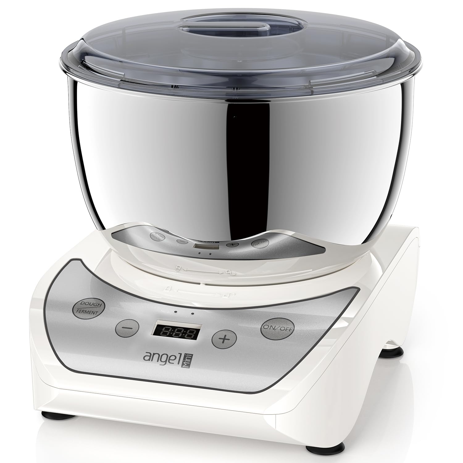 Mini angel, mezcladora de masa, capacidad 5-5qt, ideal para panes y pizzas.