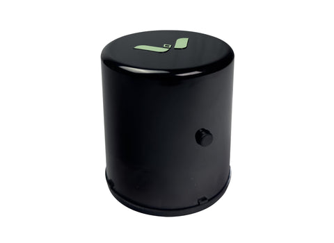 Mini Wakit Grinder negro con cable de carga micro USB para recarga rápida