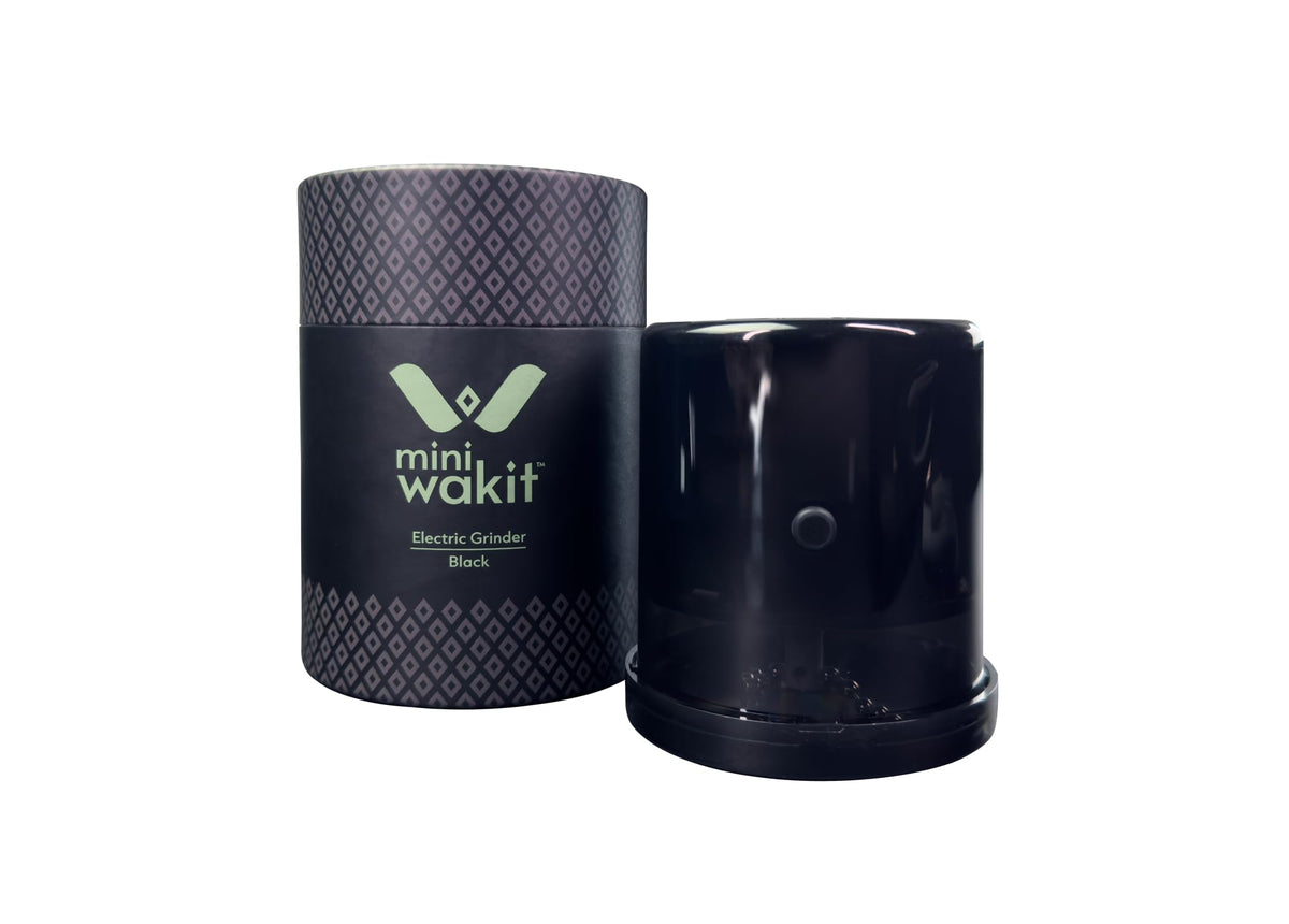 Mini Wakit Grinder negro, pulso rápido para molienda precisa