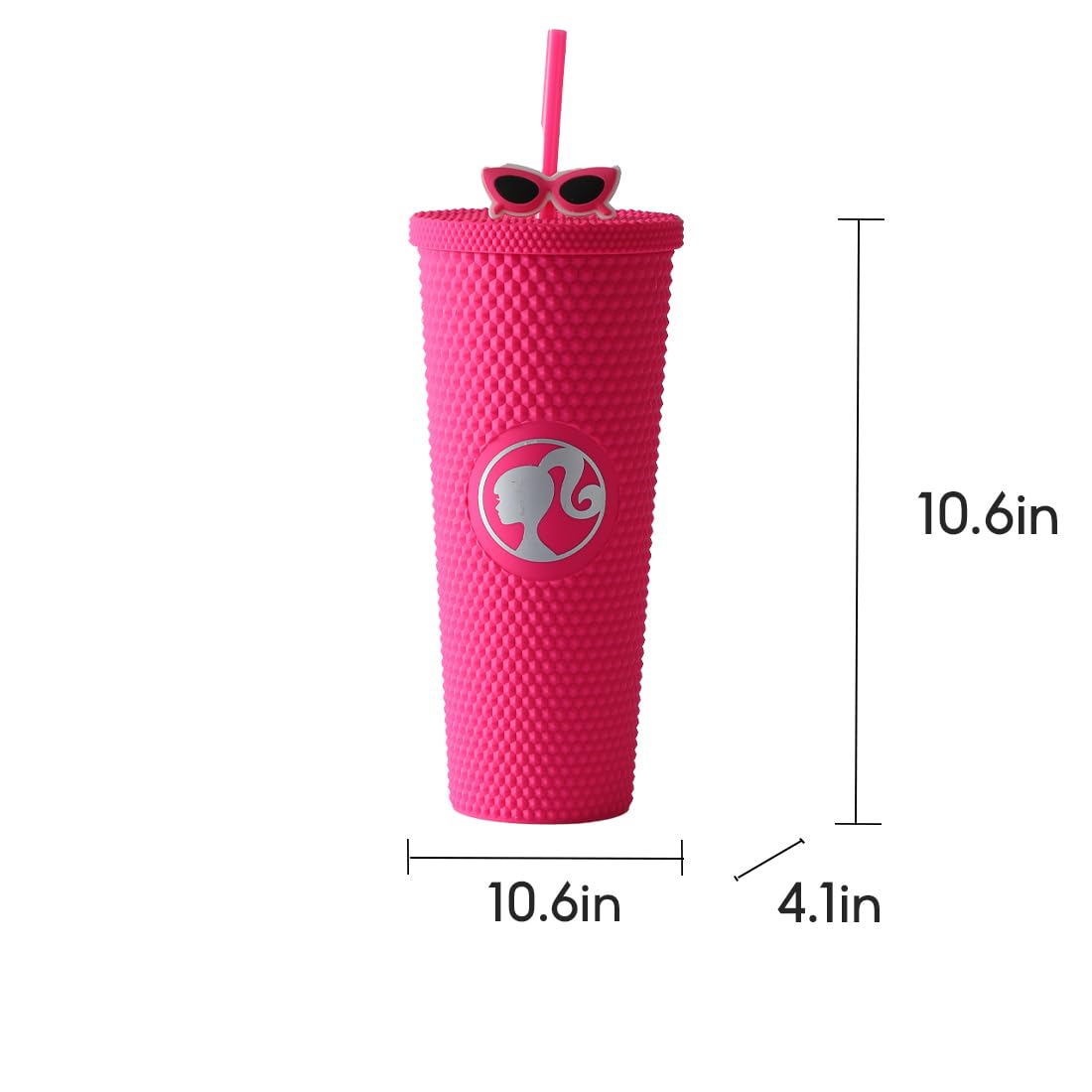 MINISO Barbie tumbler colección añade glamour a cualquier colección Barbie.