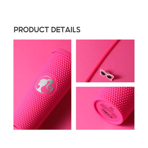 MINISO Barbie tumbler tachuelas, añade glamour para salidas y eventos.
