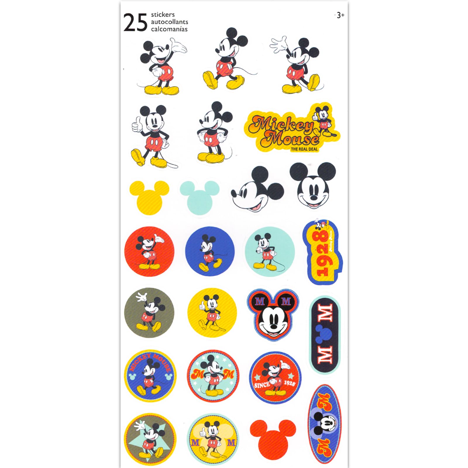 MINNIE pegatinas licenciadas para decorar utensilios y cuadernos.