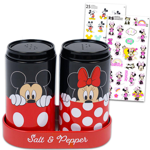 MINNIE salero y pimentero Mickey-Minnie para decorar la mesa y colección.