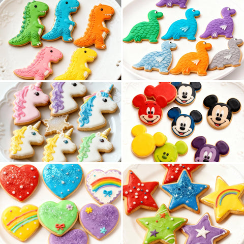 MINO ANT cortadores galletas dinosaurio 2, formas únicas para hornear creativas.