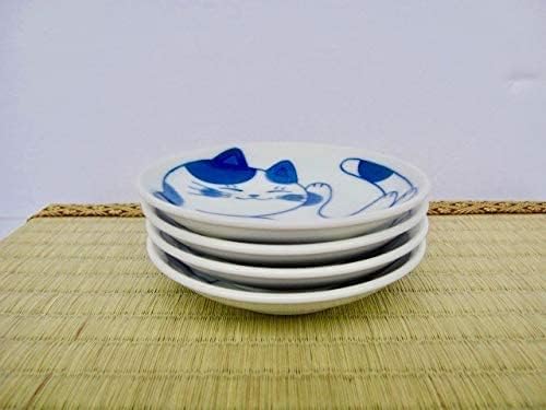 MINO WARE plato japonés compacto, perfecto para degustaciones y salsas