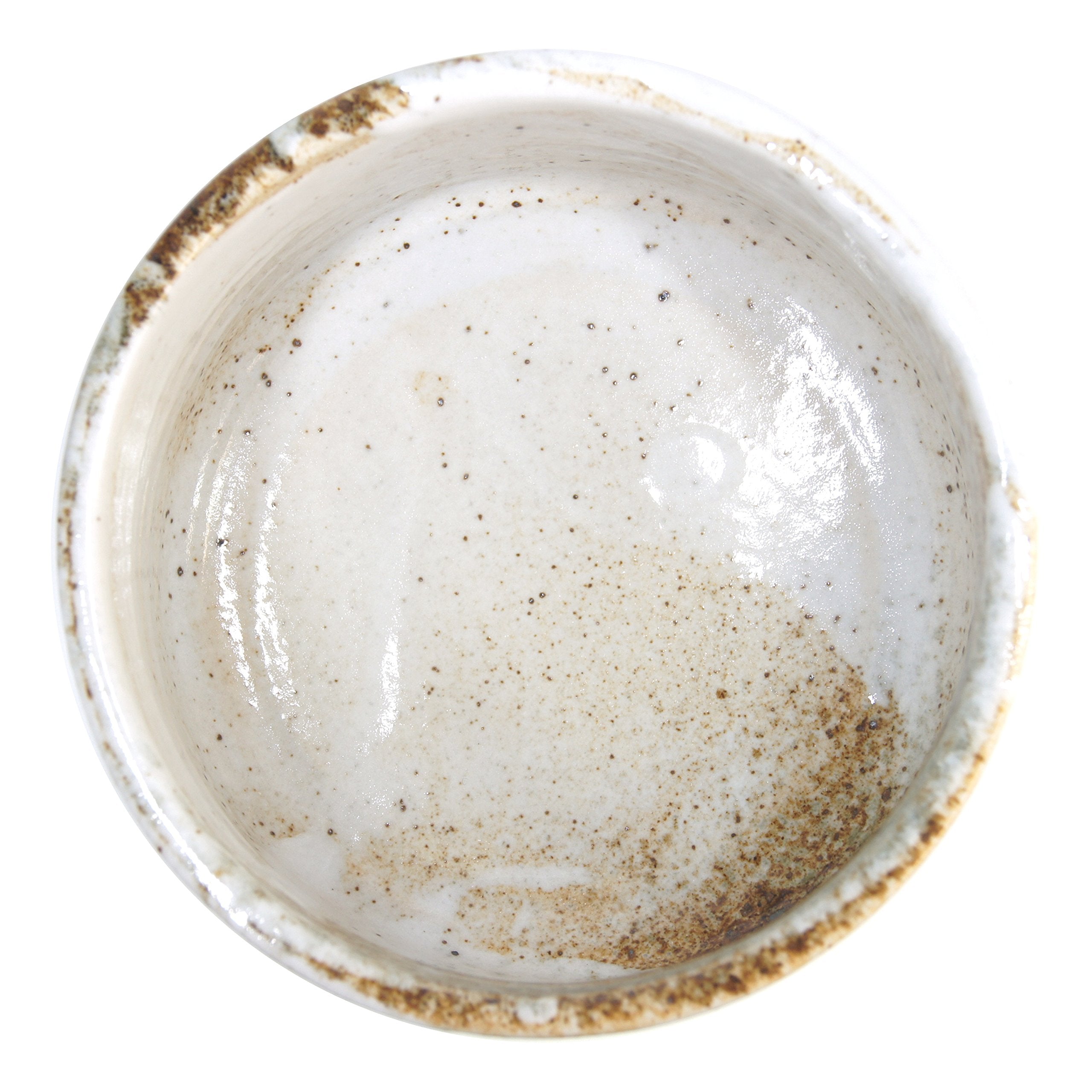 Chawan Yuki Shino de Mino Ware, artesanía auténtica