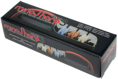 Minosharp diseño compacto sin baterías, ideal para la cocina diaria.