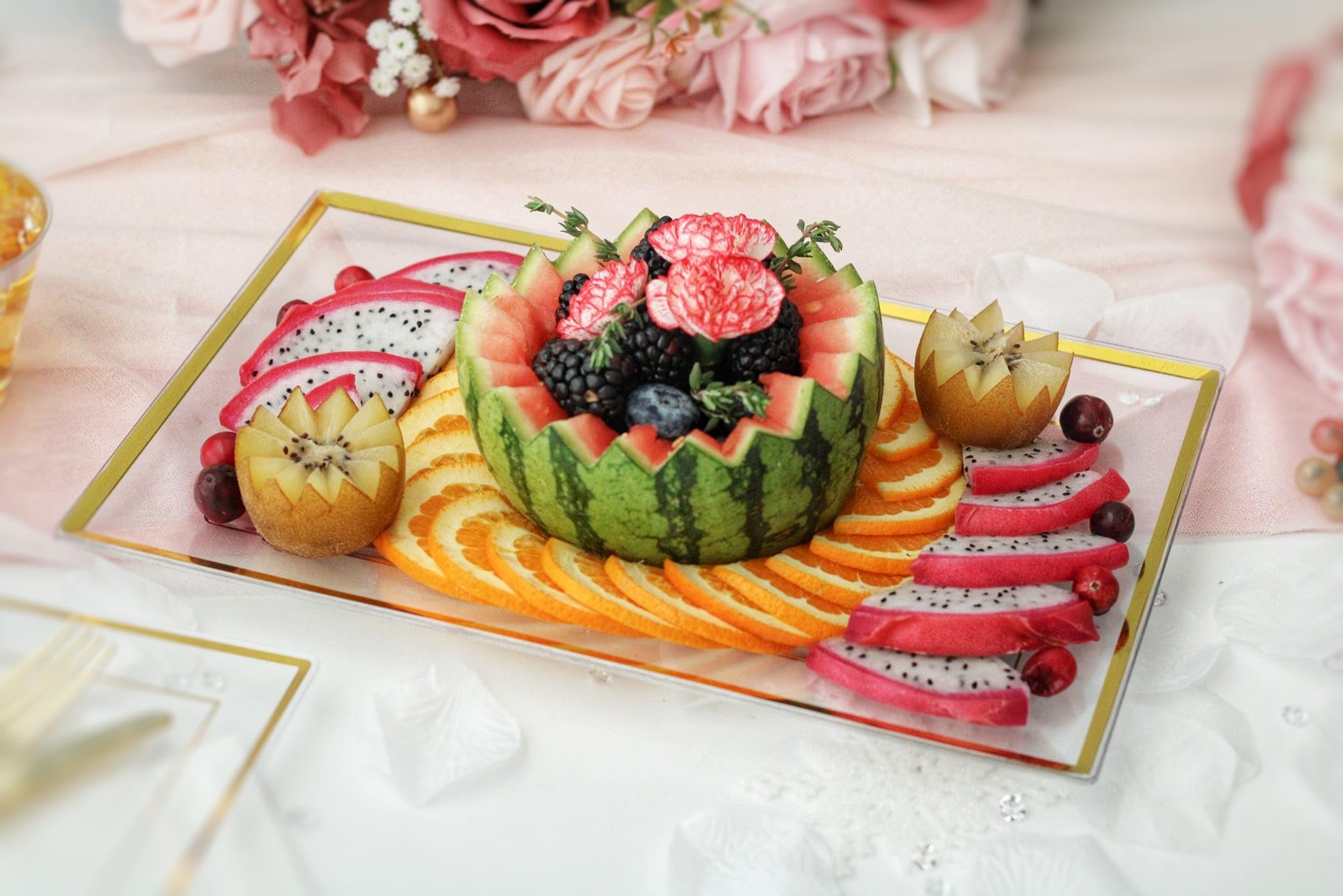 Mint Living bandejas multiuso para picnic y celebraciones, uso sencillo.