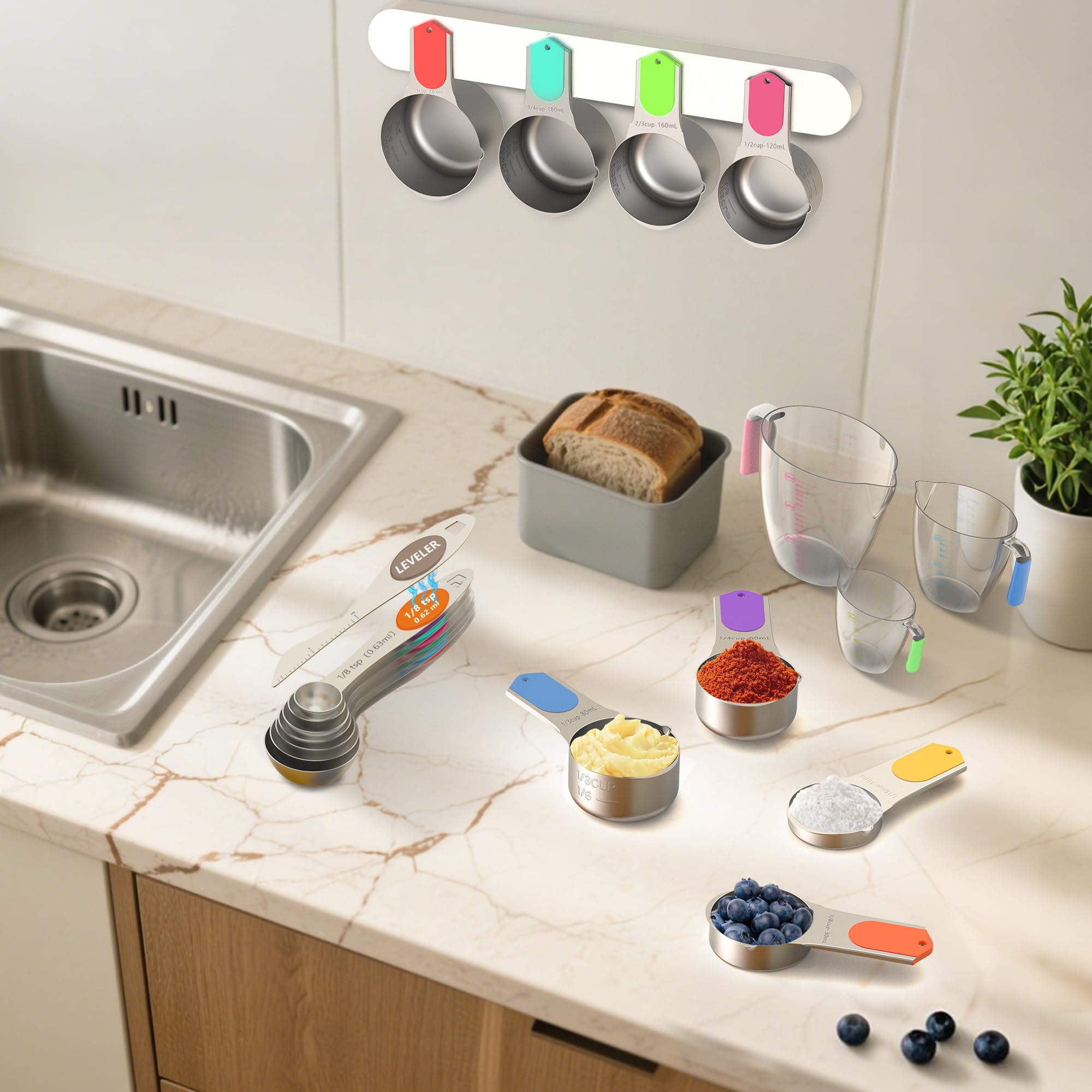 Minteem tazas plásticas para líquidos, duraderas y seguras.