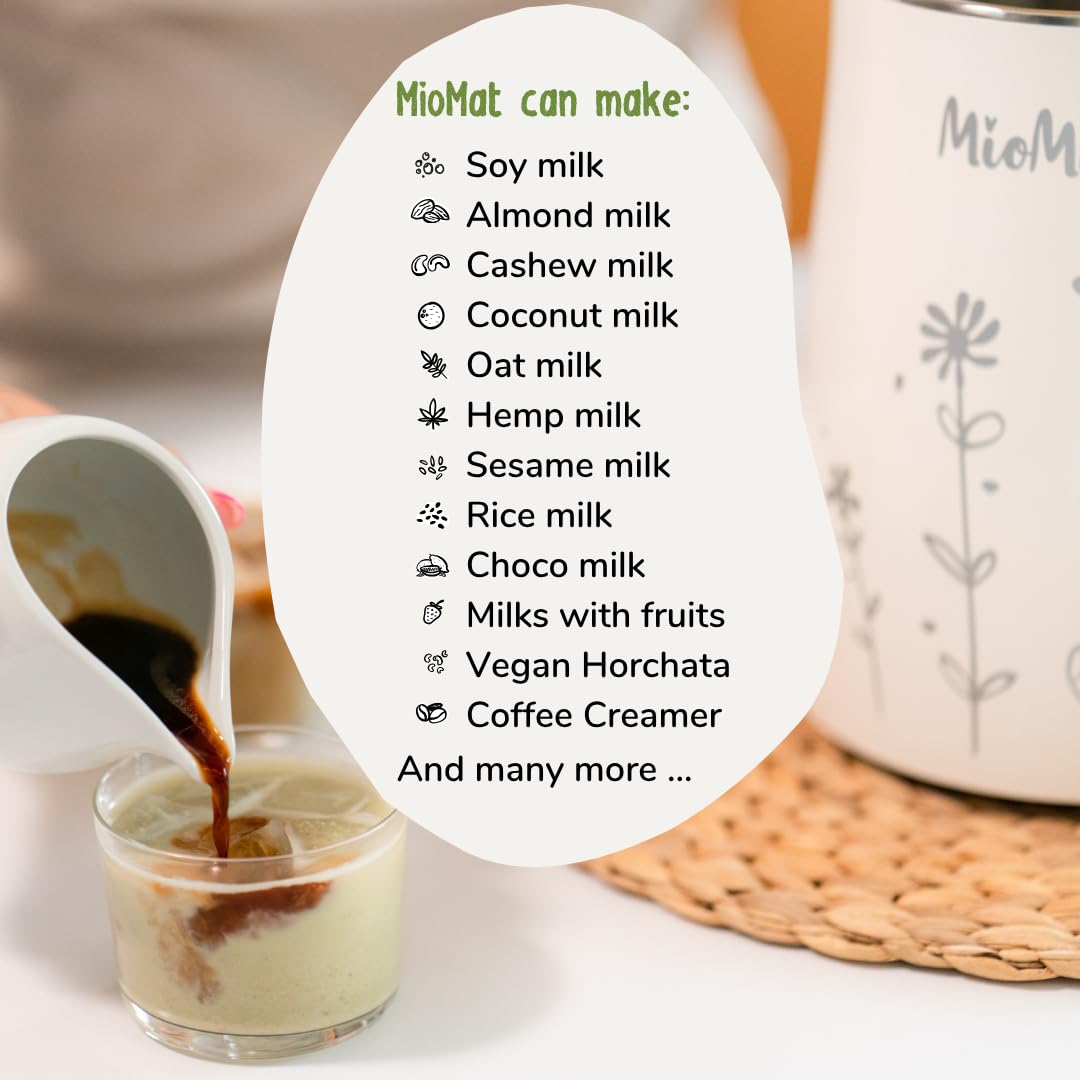 MioMat 8en1 cocinando gachas de avena nutritivas