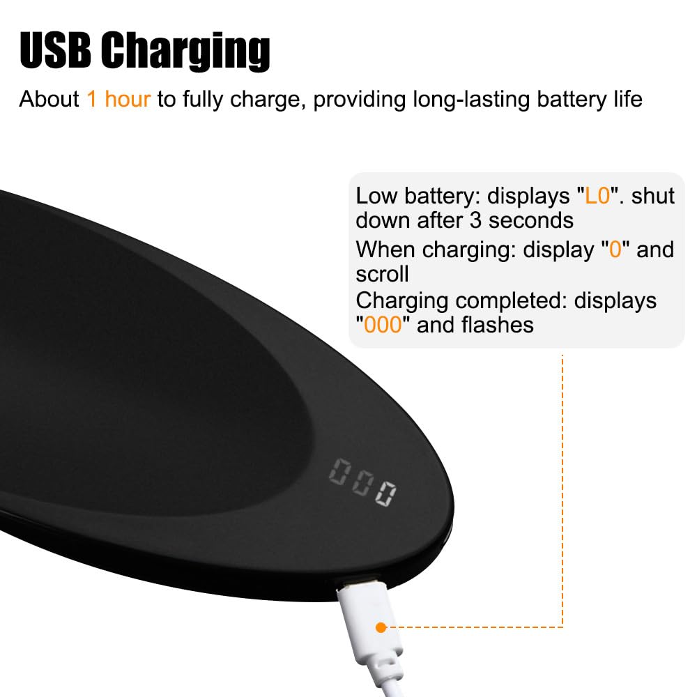 MiOYOOW Cucharilla digital, tamaño compacto 17x7x2,5 cm para cajones.