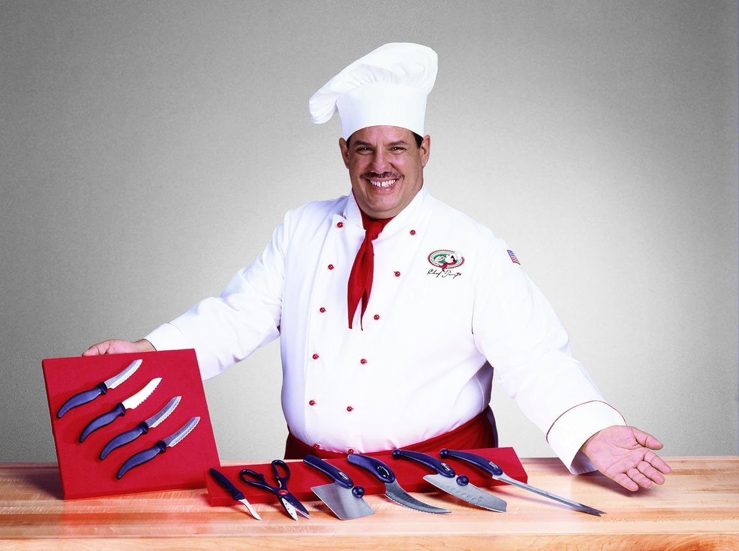 Miracle Blade III: cuchillo chef con filo duradero para cortes limpios