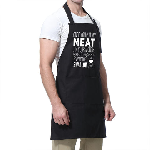 Delantal Miracu para regalo divertido para hombres amantes de la cocina.