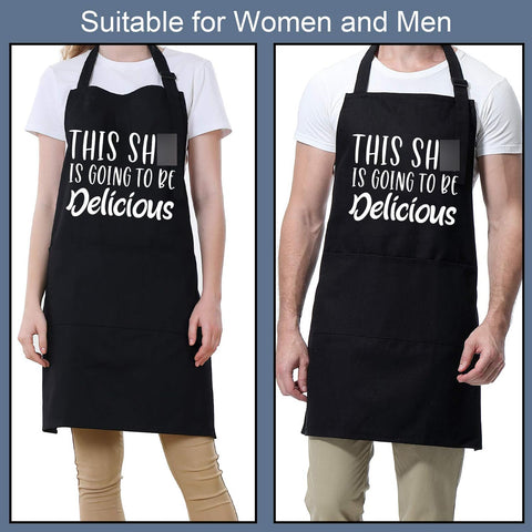 Delantal Miracu para regalo en fiestas, diseño lúdico para cocineros