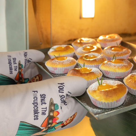 Regalo Miracu para cocina, guantes divertidos, ideal para amantes de la repostería