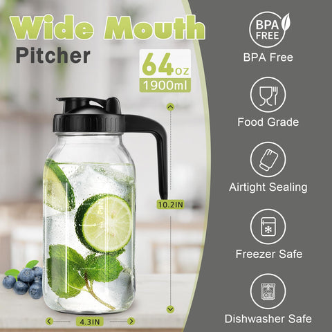 Miradexic jarra para té helado y bebidas frías.