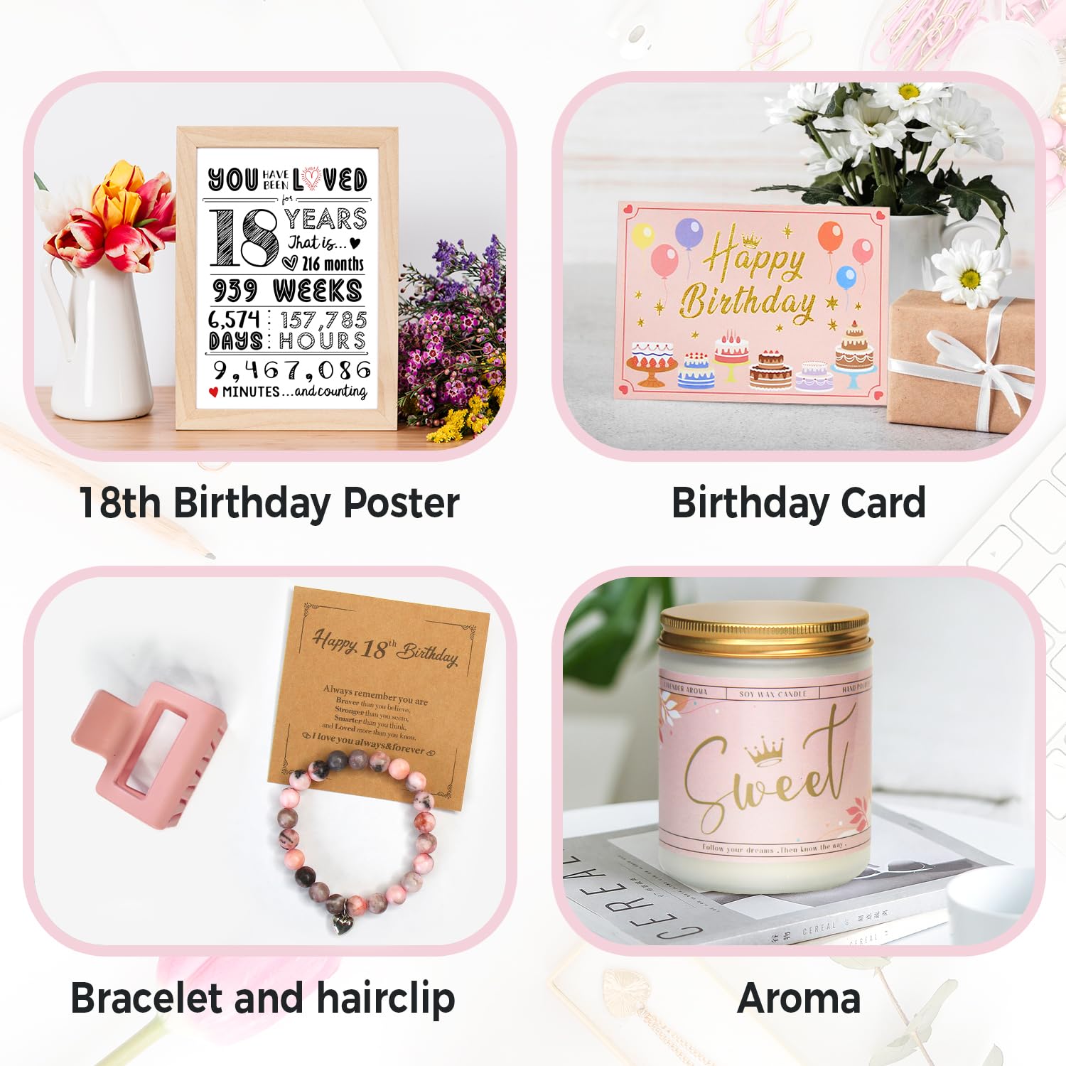 Mirasphere bolsa maquillaje rosa: organiza productos con facilidad.