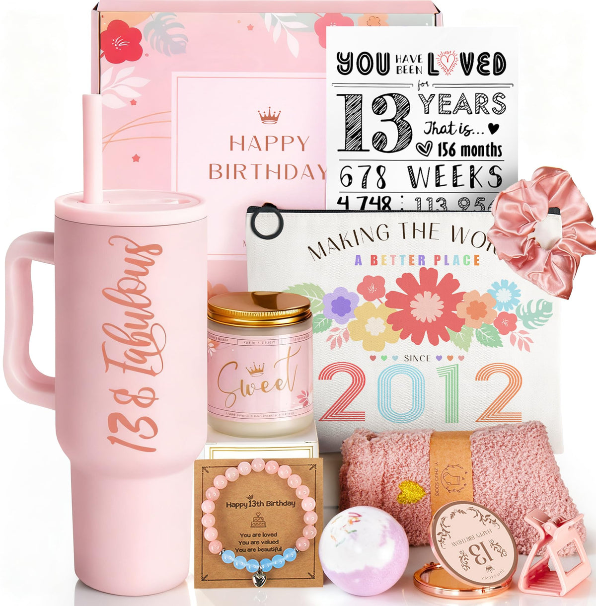 Mirasphere vaso termico 24oz rosado, mantiene bebidas calientes o frias