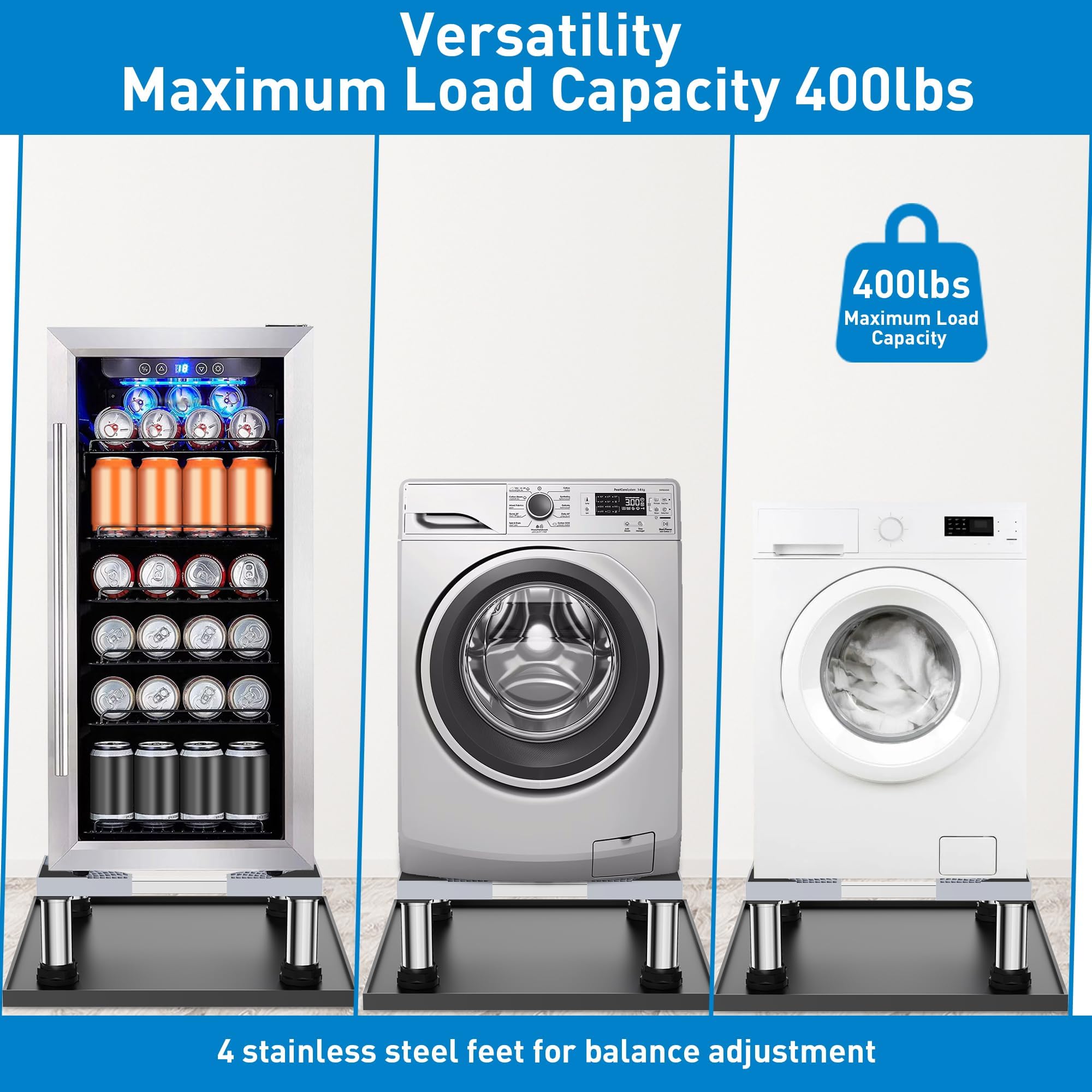 Miravista uso ideal para dormitorios con frigorífico compacto u otros electrodomésticos.