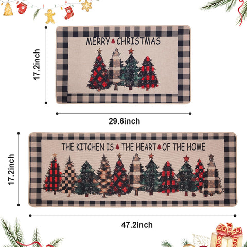Mirok, diseño Buffalo Plaid, aporta estilo rústico a la cocina.