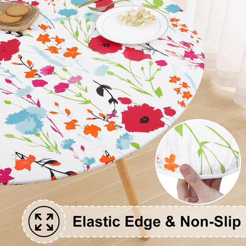 Mantel misaya impermeable con vinilo, protección ante derrames